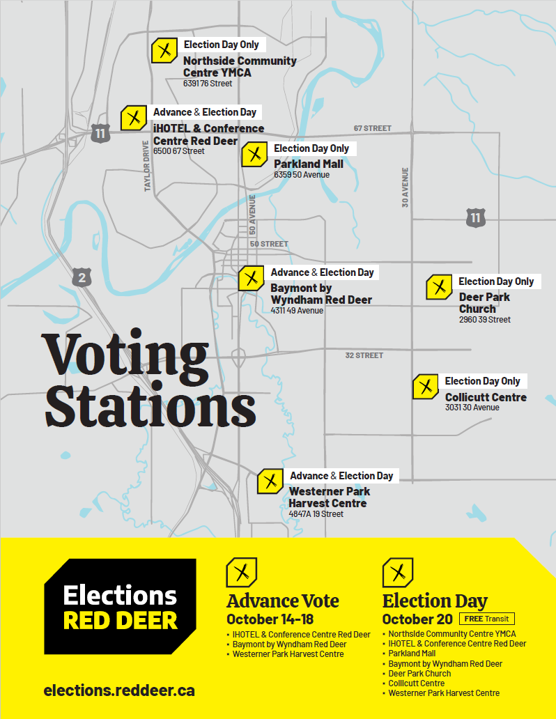 Voting Station Location Map